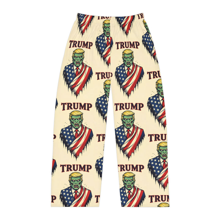 Zombie Trump Men's Pajama Pants | Funny Sleepwear, Unique Gift, Casual Lounge Pants, Halloween Costume