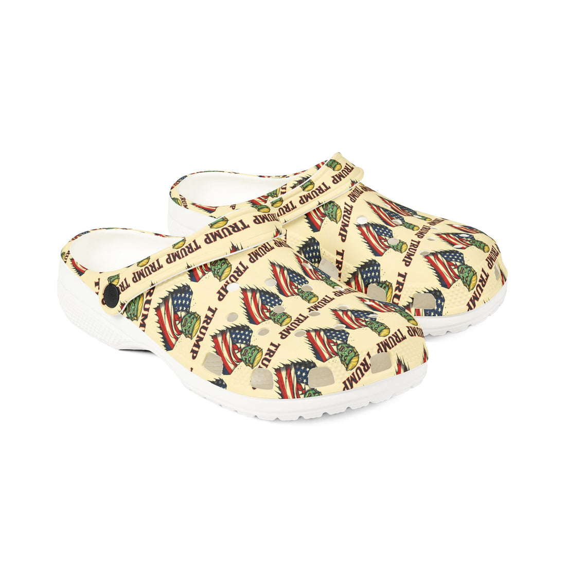 Patriotic Halloween Clogs, ( Trump Edition )