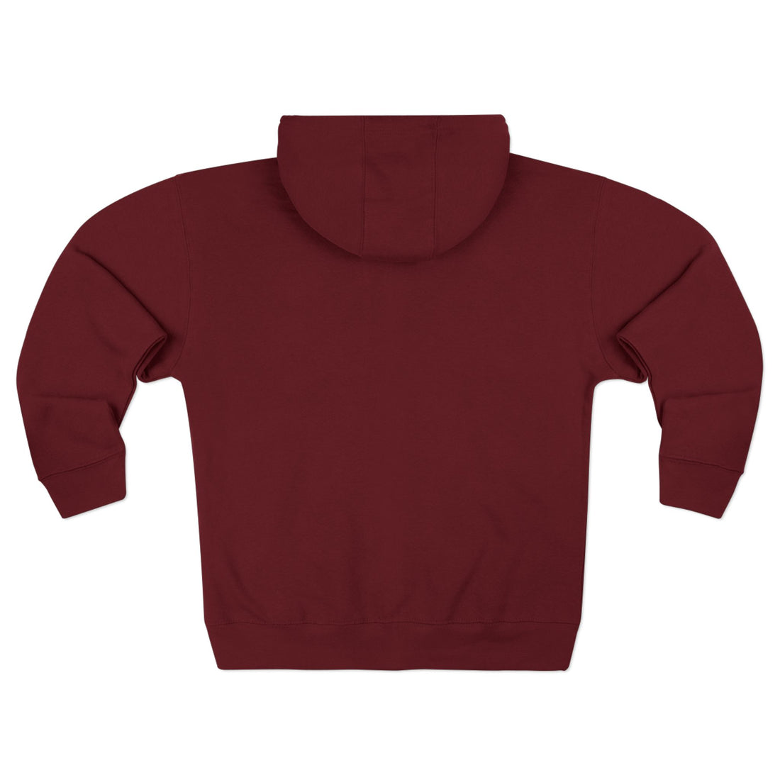 Make America Great Again Zip Hoodie — Red Political Zip-Up