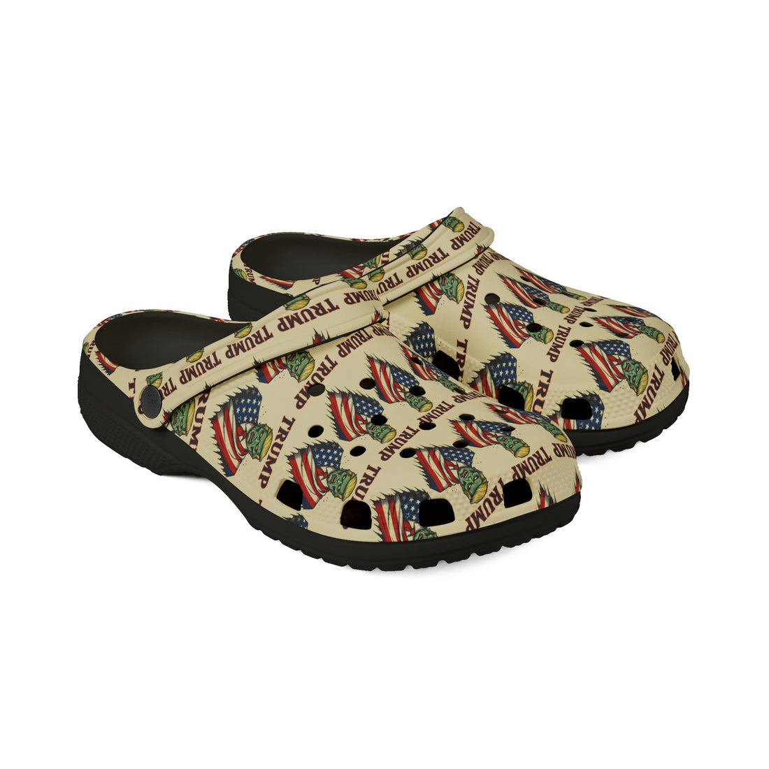 Patriotic Halloween Clogs, ( Trump Edition )