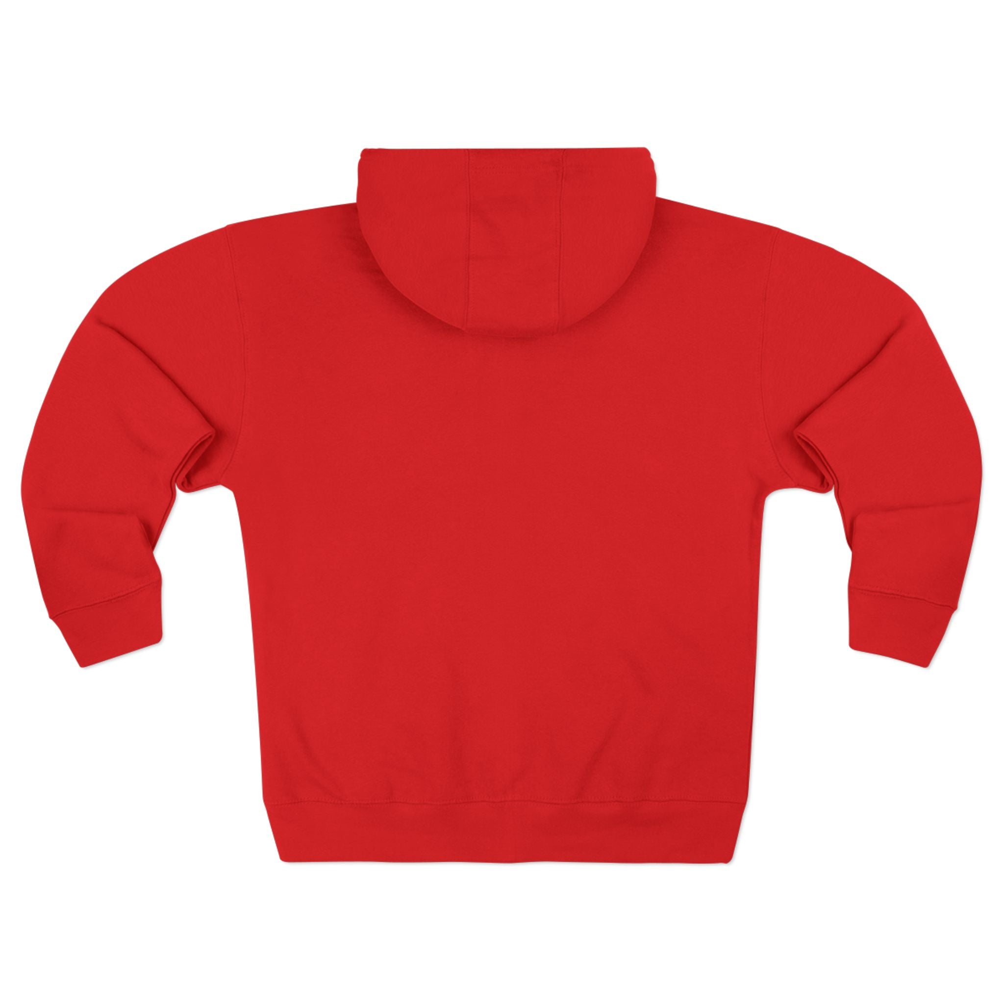 Make America Great Again Zip Hoodie — Red Political Zip-Up