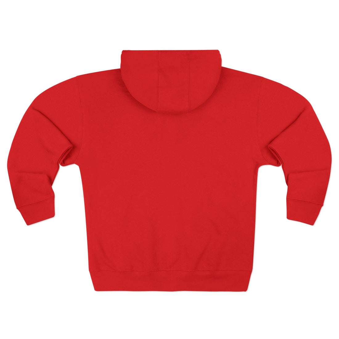 Make America Great Again Zip Hoodie — Red Political Zip-Up
