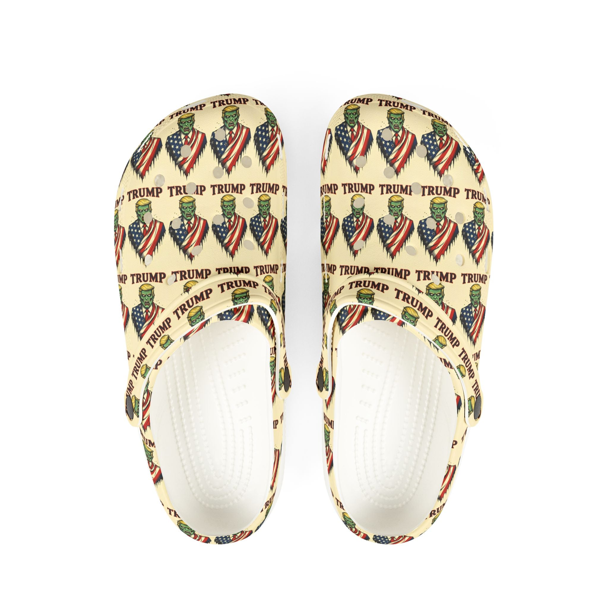 Patriotic Halloween Clogs, ( Trump Edition )