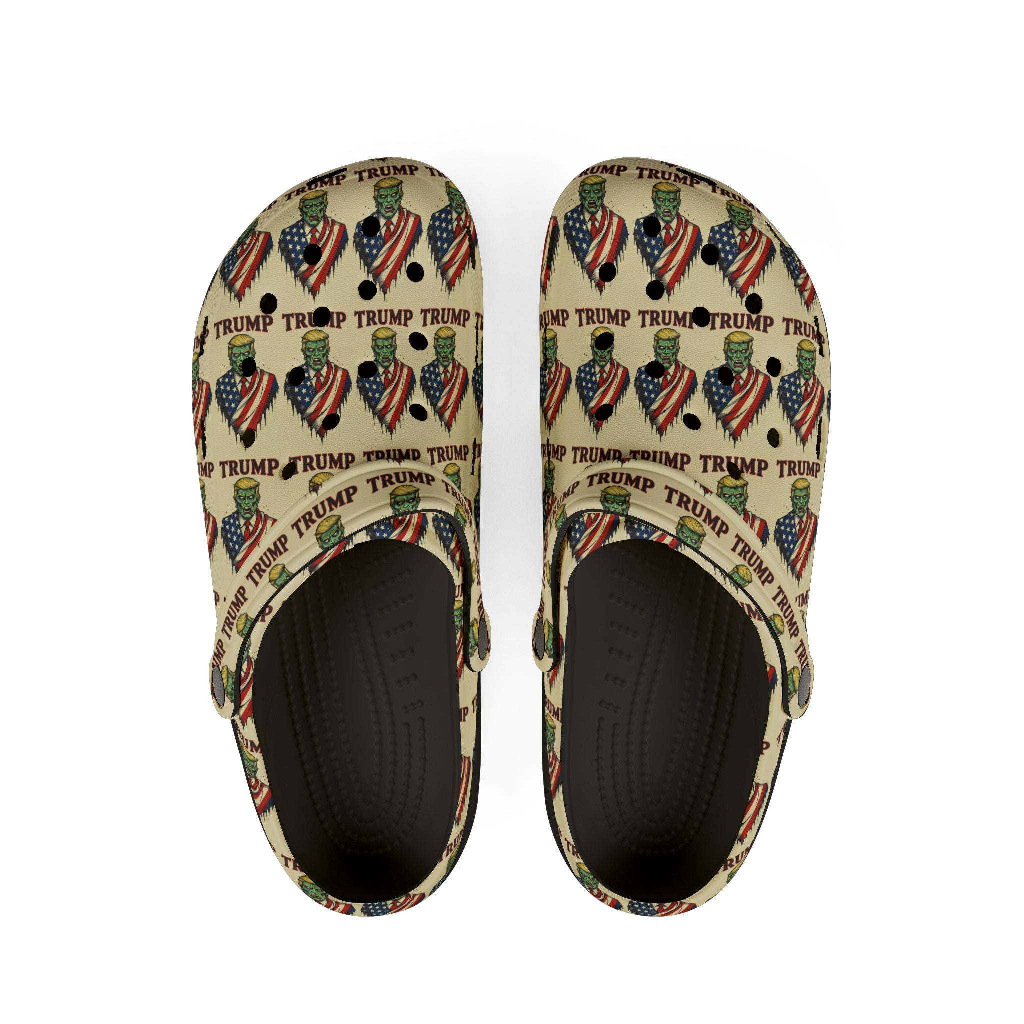 Patriotic Halloween Clogs, ( Trump Edition )